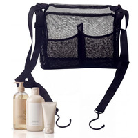 Sac de douche à grille avec crochets pour sacs de douche de dortoir