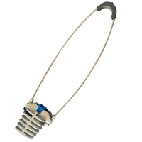 Glasfaser kabel klemme Isolation aufhängung Sackgasse Anker verbindungs klemmen ADSS-Spann klemme