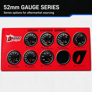 Jauge de <span class=keywords><strong>pression</strong></span> d'<span class=keywords><strong>huile</strong></span> numérique universelle de 2 pouces (52 mm) avec LED bleue pour voiture, camion, bateau, tableau de bord marin - Product Image 3