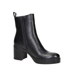 Stivaletti da Donna Keys K-11480 Neri con Tacco e Plateau - Product Image 6