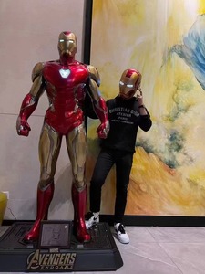 Nueva Llegada, <span class=keywords><strong>Mejor</strong></span> Precio, Estatua de Iron Man MK85 2026, Figura de Acción de Película <span class=keywords><strong>Marvel</strong></span> a Escala 1/2, Modelo para Decoración del Hogar - Product Image 1