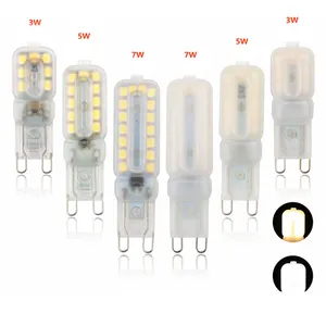 Hochwertige G9 LED-Lampe 220V 14/22/32 LEDS 3W 5W 7W Kristall lampe Led Corn Glühbirne