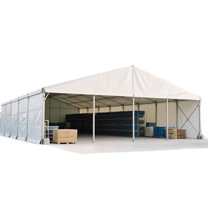 Carpa de Almacenamiento Schutz de Aleación de Aluminio, Gran Toldo en Forma de A, Lona de PVC, Cobertizo Logístico Semicerrado - Product Image 4