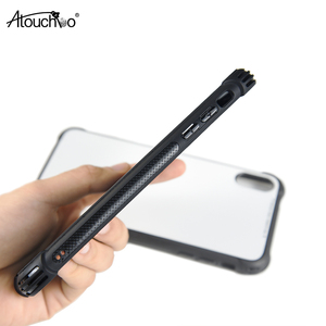 Atouchbo para <span class=keywords><strong>Apple</strong></span> <span class=keywords><strong>iPhone</strong></span> <span class=keywords><strong>11</strong></span> XS MAX XR claro <span class=keywords><strong>de</strong></span> vidrio templado 9H duro armadura <span class=keywords><strong>funda</strong></span> protectora con suave TPU parachoques - Product Image 6