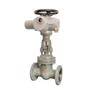 Válvula de Compuerta Eléctrica DN100 de Acero Fundido para Aplicaciones de Vapor a Alta Temperatura - Product Image 5