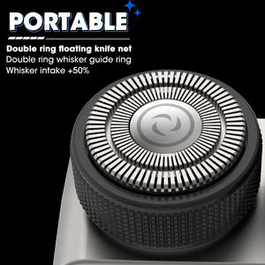 通用串行总线电动男士电动剃须刀8000转/分智能干湿剃须刀和胡须修剪器IPX6男士剃须防水剃须刀 - Product Image 3