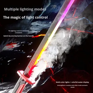 Spada Laser Spark <span class=keywords><strong>a</strong></span> Doppia Lama in Plastica con Funzione Luminosa, Giocattolo Fantasy e Sci-Fi Unisex per Età 14+, Action Figure di Tendenza <span class=keywords><strong>Online</strong></span> - Product Image 4