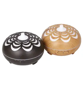 Golden Supplier Electric Aroma diffuser Essential Oil Wooden Aromatherapy Mist Maker Humidifier