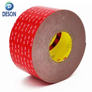 Deson 3M low temperature resistant Red insulation tape high initial adhesive GPL060GF very high bonding tape