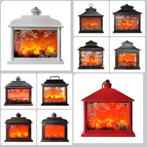 Chimenea Eléctrica Empotrable con Control Remoto, Diseño Metálico Tradicional, Calefacción Interior para Sala de Estar - Product Image 6