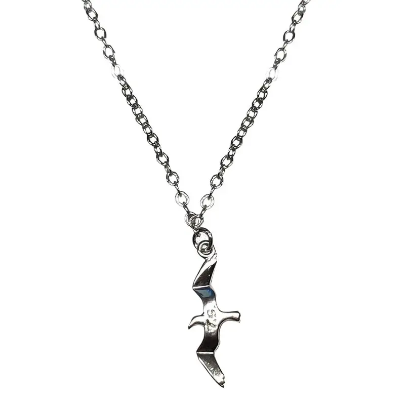 2024 Valentinstag Geschenke Taylor 1989 Halskette Silber Möwe Halskette für Frauen Ruf Liebhaber Evermore Swift Halskette