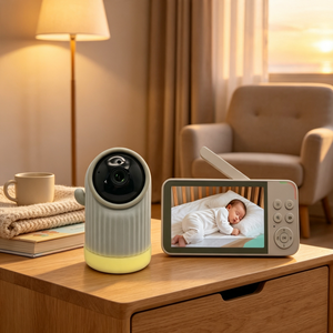 No‑Interference Baby Video Monitor, Strong Wall‑Penetrating Signal <b>For</b> Big <b>House</b> Nursery Care - Product Image 1