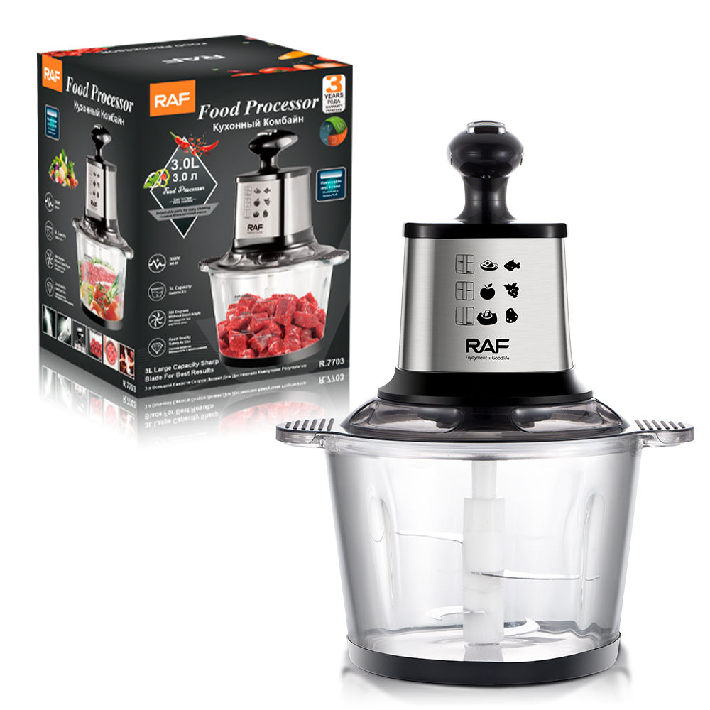 RAF Mini Food Processor Efficient Vegetable Meat Chopper Grinder