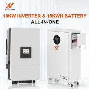 Sistema <span class=keywords><strong>de</strong></span> Almacenamiento <span class=keywords><strong>de</strong></span> Energía Solar Wingosolar a <span class=keywords><strong>Precio</strong></span> <span class=keywords><strong>de</strong></span> Fábrica, Inversor Híbrido Monofásico Deye <span class=keywords><strong>de</strong></span> 10kW con Batería <span class=keywords><strong>de</strong></span> 16kWh - Product Image 1