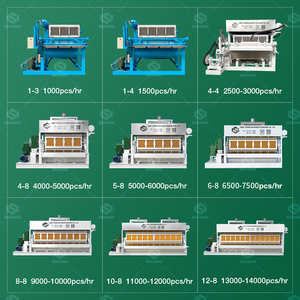 Máquina Pequeña Manual para Hacer Bandejas de Huevos con Moldeado de Pulpa de Papel - Product Image 3