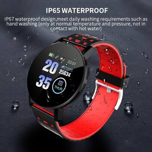 119 Plus Bt Smart Horloge Mannen Bloeddruk Smart Armband Vrouwen Horloge Sport Tracker Whatsapp Voor Android Ios Slimme Band - Product Image 4