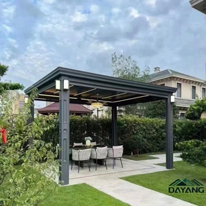 <span class=keywords><strong>Pergola</strong></span> élégante en aluminium Airfun pour l'extérieur, arche résistante aux intempéries, abri, pavillon et gazebo - Product Image 1