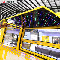 Truth Custom Mobile Street Fast Vending Chariots Pizza Food Truck Remorque Voiture d'occasion Van Café Turquie Remorques Alimentaires Usa