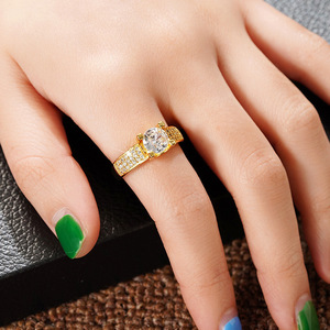 Anello con Quattro Punte in Zirconia, Gioiello Vintage da Donna per Uso Quotidiano, Regalo di Moda - Product Image 6