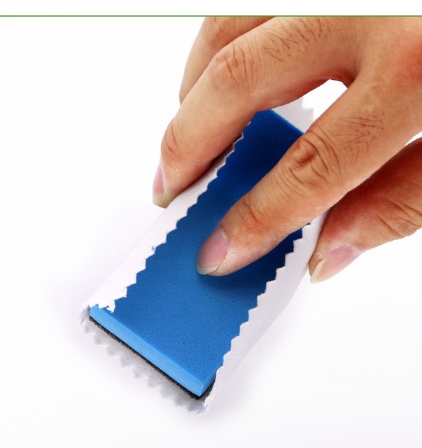 Car Detailing Microfiber Suede Cloth Nano Ceramic Graphene Coating Applicator Sponge
