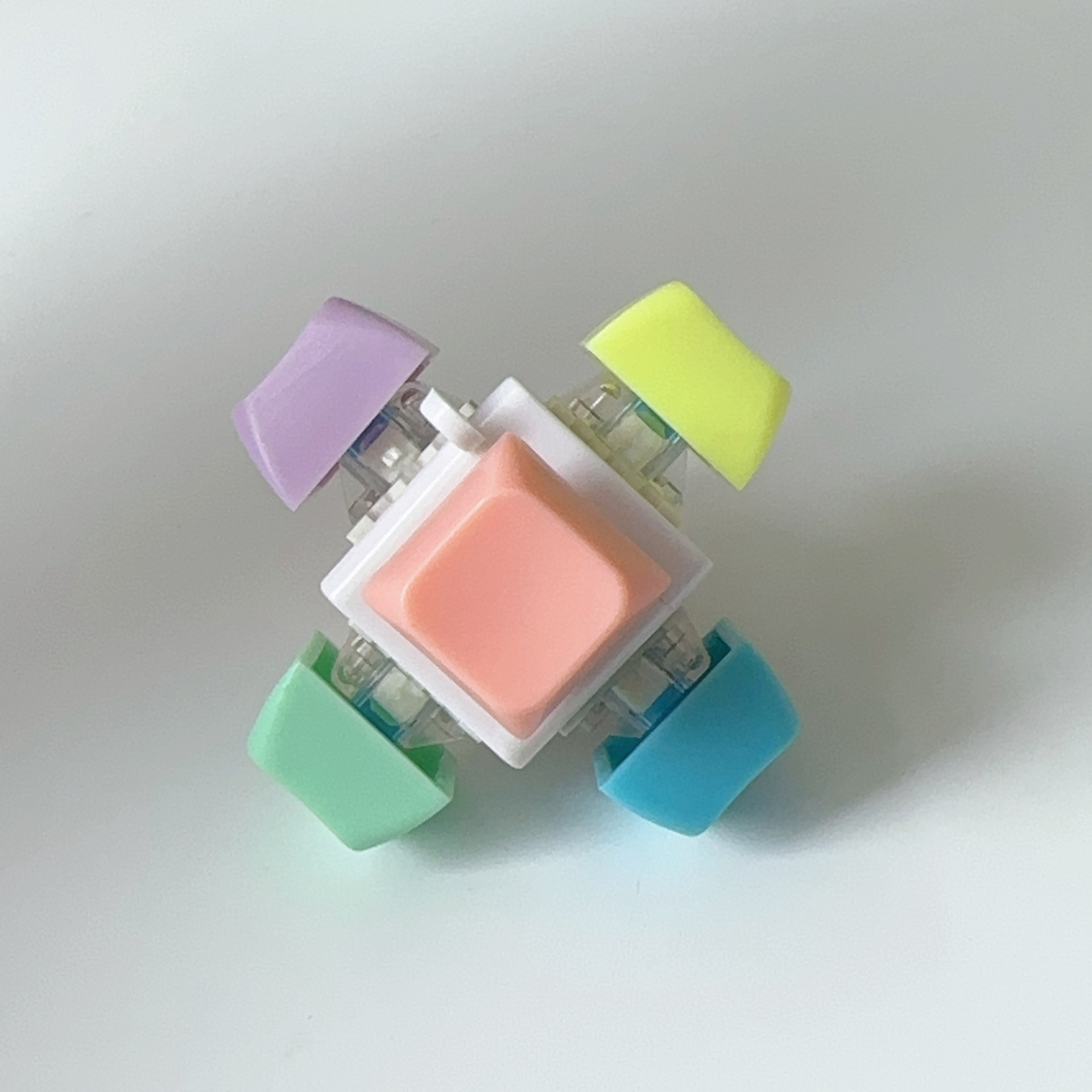 Six clés coque blanche - Type A