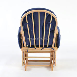 Silla mecedora de madera para bebés, silla de lactancia, venta al por mayor de fábrica - Product Image 4