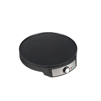 Crêpière Électrique Antiadhésive pour la Maison – Machine à Crêpes, Plaque de Cuisson pour Roti, Tortillas, Blintzes, Gaufres, Œufs, Bacon