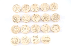 3Cm Brass Đẹp Động Vật Nhỏ Sáp Con Dấu Tem Đầu Cho Đám Cưới Lời Mời Trang Trí - Product Image 2