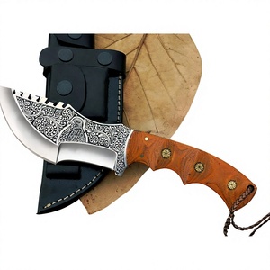 Couteaux de chasse de qualité supérieure 2026, fabriqués à la main en acier au carbone de qualité industrielle, lame fixe, manche en bois, couteaux personnalisables OEM - Product Image 3