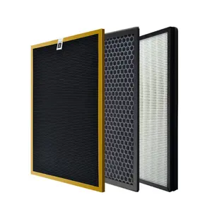 Wholesale high efficiency air filter replacement air purifiers HEPA filter carbon air filter with different sizes