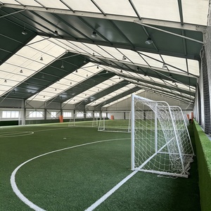 Tente de terrain de sport résistante aux intempéries, structure en aluminium, <span class=keywords><strong>bâche</strong></span> en PVC, 99 % de surface utilisable, durée de vie de 20 ans - Product Image 1