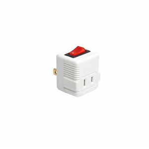 2 de Courant alternatif de fourche de Prise Murale Sur L'interrupteur Marche/Arrêt Robinet Adaptateur parafoudre - Product Image 1