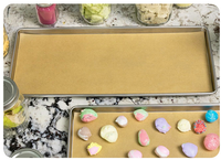 Papier sulfurisé double face enduit pour lyophilisation, résistant à la chaleur et imperméable, idéal pour la maison : pizza, sandwichs, biscuits, pain et gâteaux