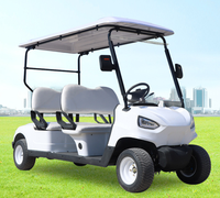 Chariot de golf électrique pour 4 personnes, phare, lunette, voiture de club, chariot de golf Ds, kit de levage précédent, chargeur de batterie 48V