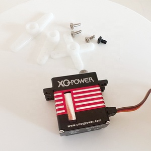 XQ-POWER Vingeraadformaat <span class=keywords><strong>7kg</strong></span> 8.4V Micro Digitale <span class=keywords><strong>Servo</strong></span> 0.06sec/60 °   Gekke snelheid RC <span class=keywords><strong>servo</strong></span> met onbeperkte rotatie voor drone-onderdelen - Product Image 1