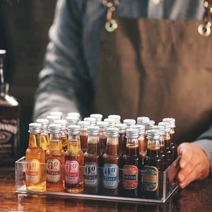 Bouteilles à liqueur en plastique miniatures de Noël de 50 ml et 100 ml pour échantillons de spiritueux, whisky, vodka, soda, spiritueux, vin, emballage - Product Image 3