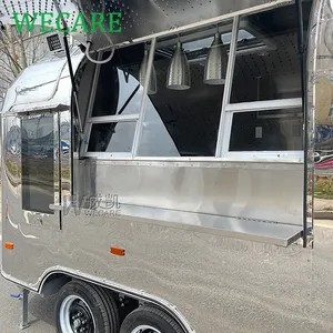 Wecare mobil mutfak kahve römork airstream yemek arabası tam donanımlı restoran