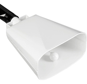 Cloche à main Orff en métal coloré avec poignée, accessoire d'instrument pour batterie, événements, matchs de football, fêtes, et comme hochet de cheering - Product Image 4