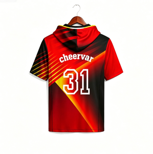 Jersey Flag Football Remaja Bernapas 7V7, Seragam Flag Football Sublimasi, Kaos Berkerudung - Product Image 5