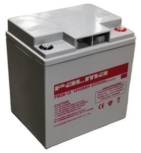 Batería VRLA Recargable Sin Mantenimiento <span class=keywords><strong>Palma</strong></span> 12V 28Ah para UPS, Alarmas Domésticas, Abrepuertas de <span class=keywords><strong>Garaje</strong></span>, Electrónica de Consumo y Herramientas Eléctricas - Product Image 5