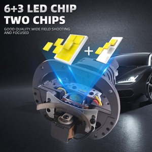 Sanvi Car S5-1 <b>LED</b> <b>Projector</b> Lens Headlight Super Bright Car Light for 2.5 Inch Bi <b>LED</b> Lens - Product Image 3