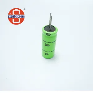 恩巴EBT-16350超级锂离子电容器电池3.7V 550毫安时，带电缆，用于电动玩具、手表、卷板机