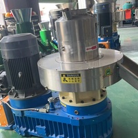 Nouvelle machine à granulés verticale à matrice annulaire à alimentation par ouverture frontale pour granulés de riz, de paille et de bois