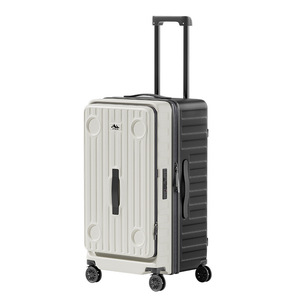 Outdoor <b>Suitcase</b> 26 Inch Large Capacity 360 Degree Spinner <b>Wheels</b> Side Opening For Camping And Travel - Product Image 5