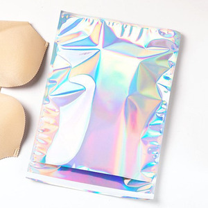 Jm69 mail Túi biểu tượng tùy chỉnh phong bì vận chuyển bao bì Poly bưu phẩm bạc Laser Holographic nhựa gửi thư túi cho quần áo - Product Image 4