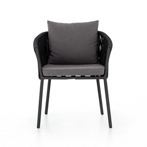 Chaise de jardin en aluminium avec cadre en corde pour <span class=keywords><strong>restaurant</strong></span> extérieur - Roy - Product Image 2