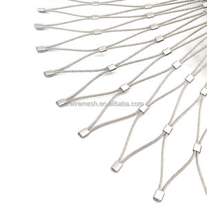 Maille de corde flexible d'acier inoxydable de force forte tissée à la main SS304 à vendre - Product Image 1