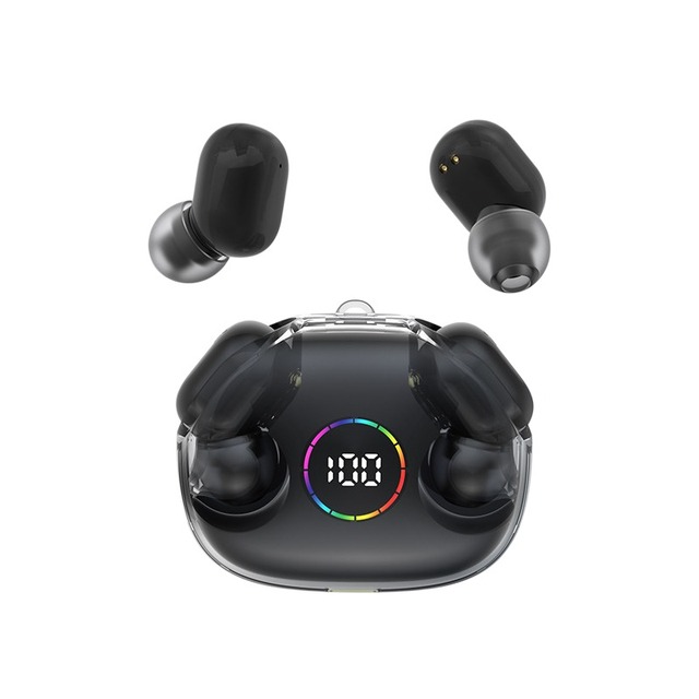 Best-selling wireless TWS Bluetooth earbuds featuring fast charging, long battery life, waterproof design suitable for sports