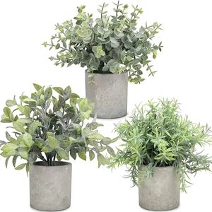 Alberi Verdi Artificiali Ruopei in Offerta, Resistenti ai Raggi UV, Ecologici, in Plastica, 26cm, Design Moderno per Hotel e Uffici, Foglie Realistiche - Product Image 3
