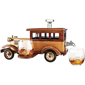 Set Decanter per Whisky a Forma di Globo Terrestre con 2 Bicchieri per Liquori, Bourbon e Vodka, Novità 2022 - Product Image 4